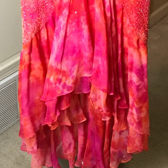 SCALA_Beaded Halter Gown - Picture 3 of 8